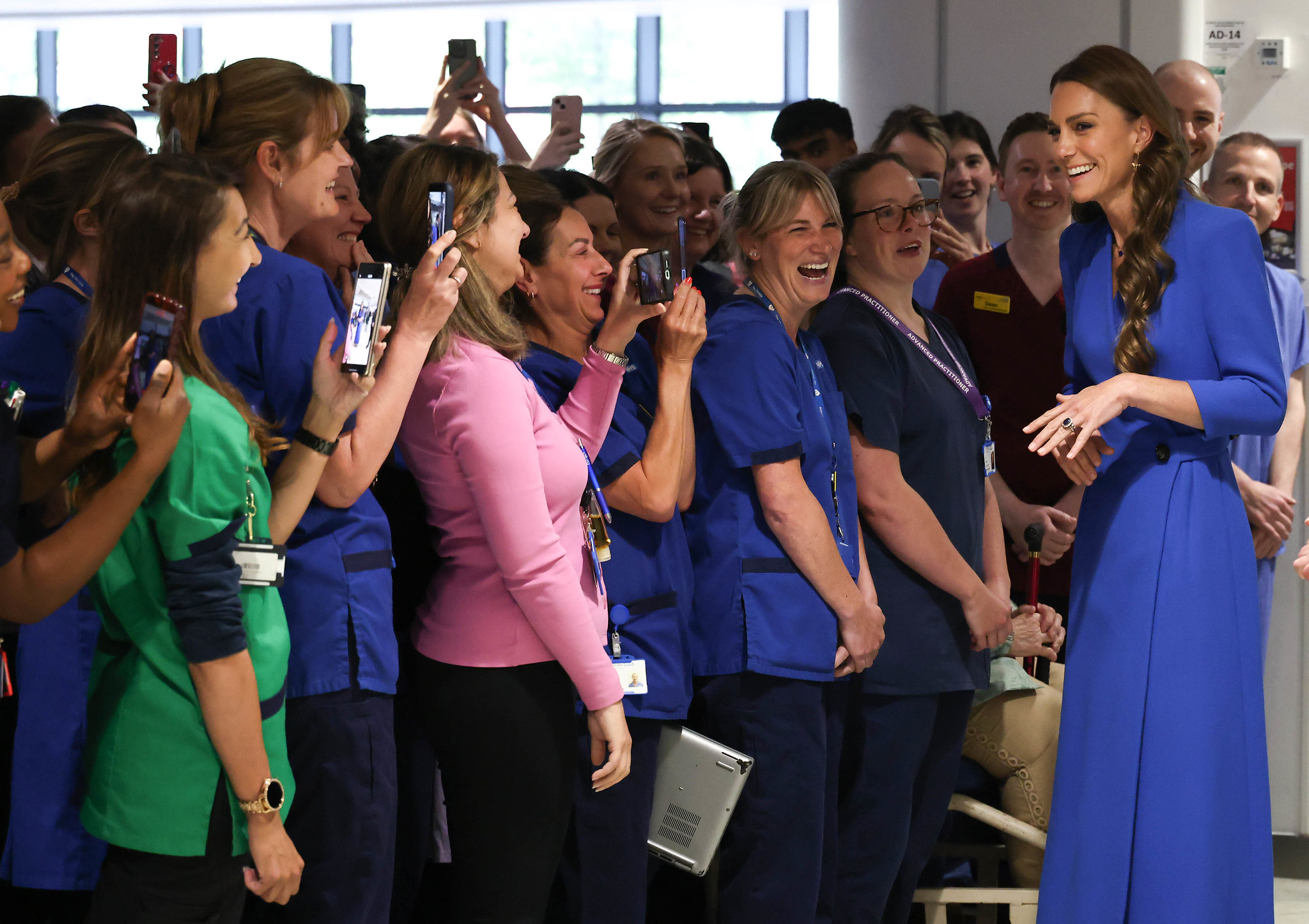 The Princess of Wales visits The Christie