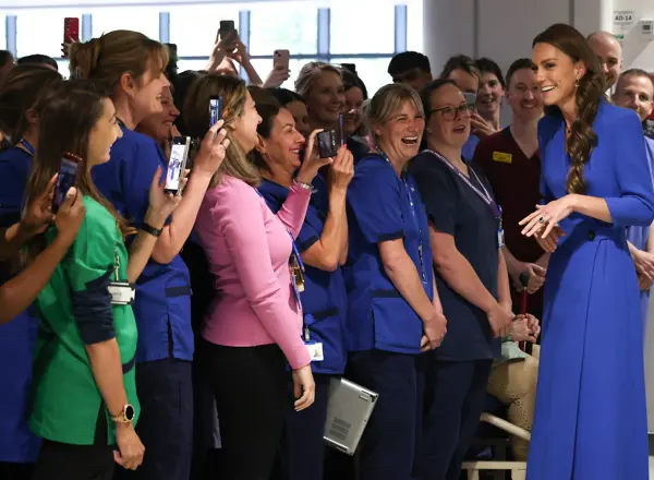 The Princess of Wales visits The Christie