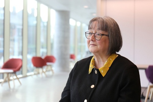 A photo of Christie public Wigan governor Pamela Tate.