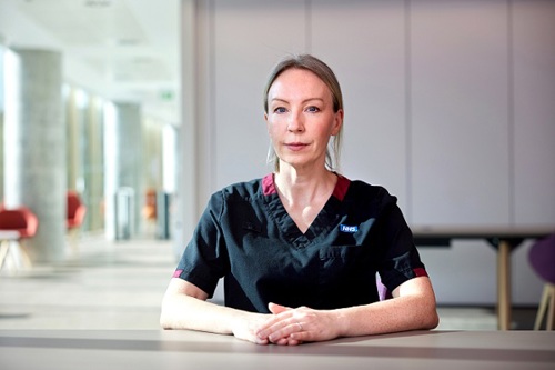 A photo of Vicky Sharples, Chief Nurse and Executive Director of Quality at The Christie.