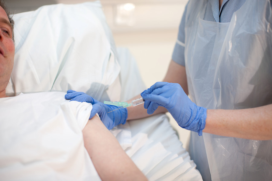 nurse hand, chemotherapy, injection, drugs, medication, needle, patient