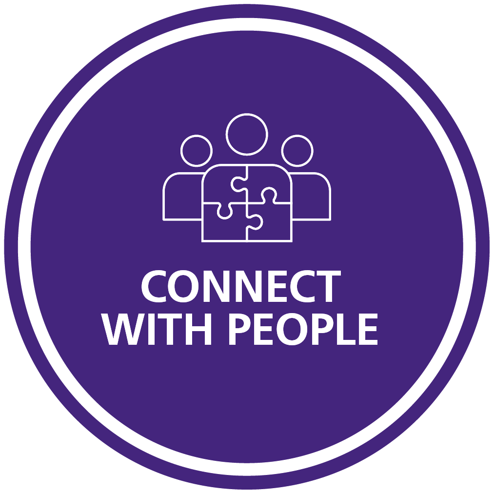 Connect with people icon