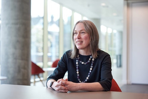 A photo of Sally Parkinson, Executive Director of Finance and Business Development at The Christie.