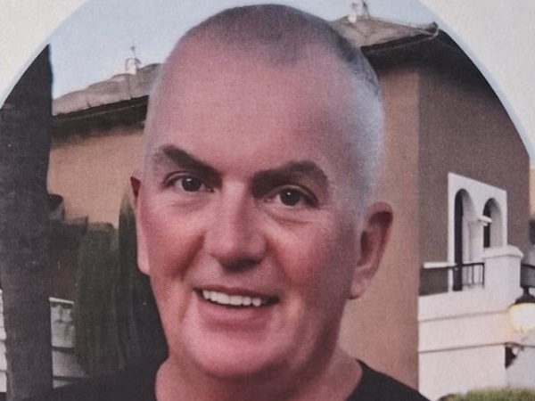 A photo of former Christie patient Peter Thompson.