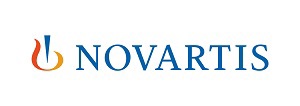 The logo for Novartis.