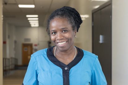 A photo of Jacquline Hyatt, Domestic Assistant at The Christie NHS Foundation Trust.