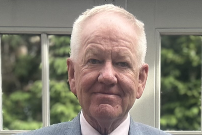 A photo of Christie volunteer Brian McGlaulin.