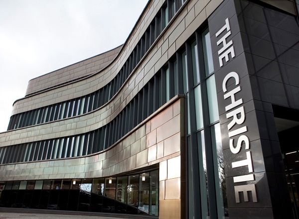 A photo of The Christie's main entrance.