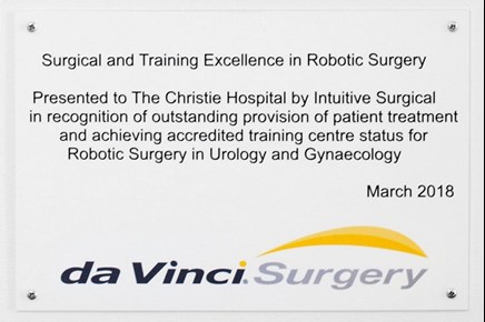 da Vinci surgery