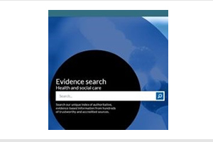 NICE evidence search