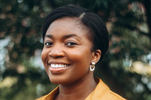 A photo of Abiola Fatimilehin, Clinical Oncology Consultant and staff governor at The Christie.