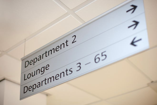 wayfinding, signs, department, department directory
