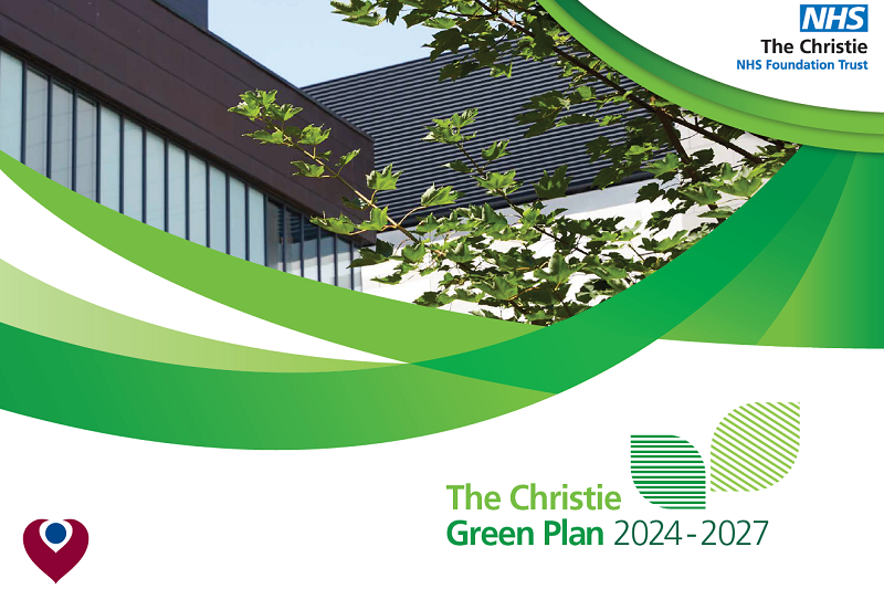 An image of the front cover of The Christie Green Plan 2024 To 2027.