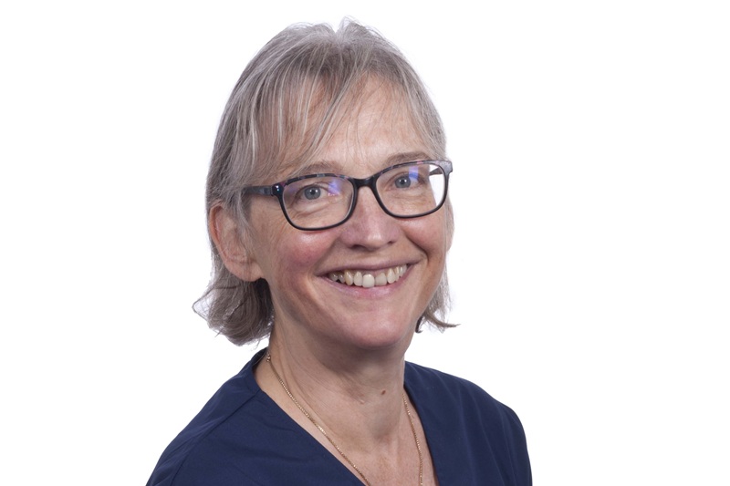 A photo of Jacqui Stringer, pioneer of integrative therapies at The Christie.