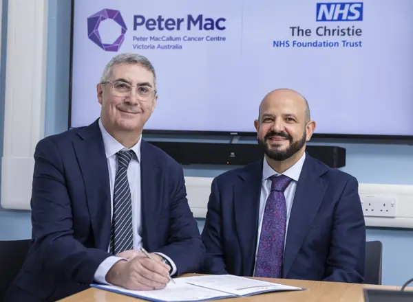 Roger Spencer And Andy Dimech Sigining Partnership