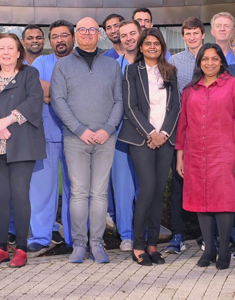 Mr Wilson, Professor O'Dwyer, Mr Selvasekar, Professor Renehan, Mr Aziz, Mr Clouston, Mr Wild, Miss Fish, Mr Paul Sutton