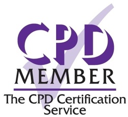 A logo reading 'CPD Member, The CPD Certification Service'.