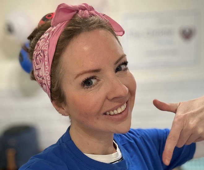 A photo of Christie Charity supporter Charlotte Rowan.