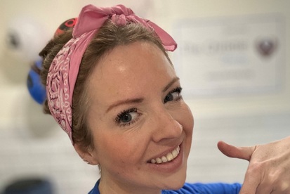 A photo of Christie Charity supporter Charlotte Rowan.