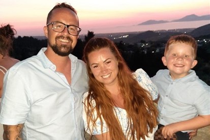 Nathan Hill And Family