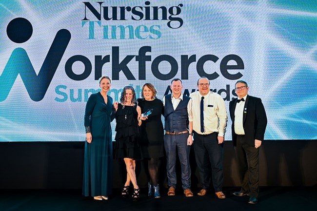The Christie wins Nursing Times social responsibility award