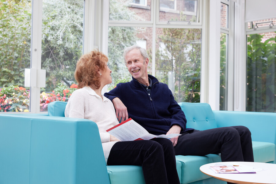 Pan Artists, conservatory, patient booklets, Patricia Dawson, Ian Aston, September 2022