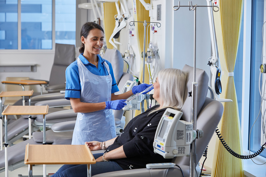 Patients receiving treatment, chemotherapy, CRF nursing staff, 2022, Nurse, Stefania Pinna, head and neck, research team, pan actors