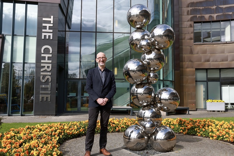 A photo of Professor Martin Vernon at The Christie.