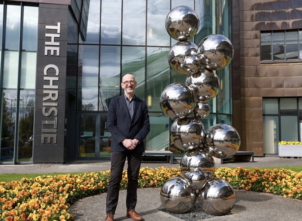 A photo of Professor Martin Vernon at The Christie.