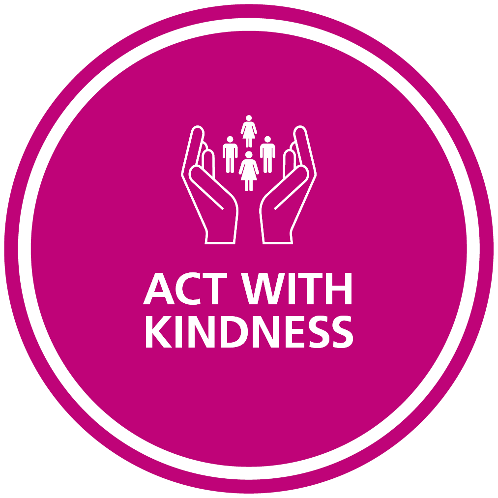 Act with kindness icon