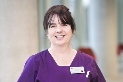 A photo of Bonnie Watson, integrative therapist at The Christie.