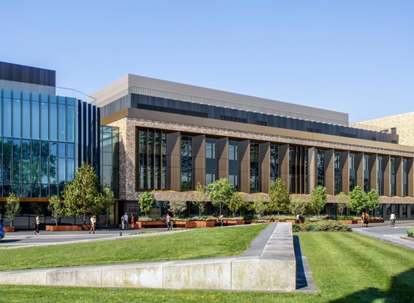 A render of the new scanning centre to be built at The Christie hospital.