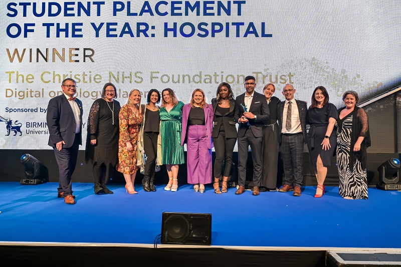 The Christie NHS Foundation Trust is winner of prestigious Student Nursing Times Award