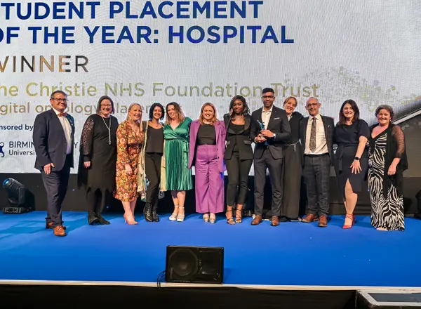The Christie NHS Foundation Trust is winner of prestigious Student Nursing Times Award