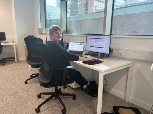 A photo of Claire Atkinson, diagnostic radiographer in clinical trials at The Christie.