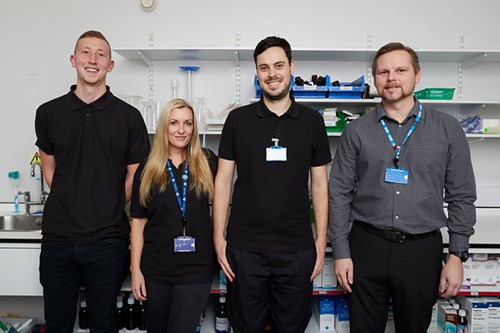 The pharmacy stores team