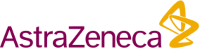 The logo for AstraZeneca.