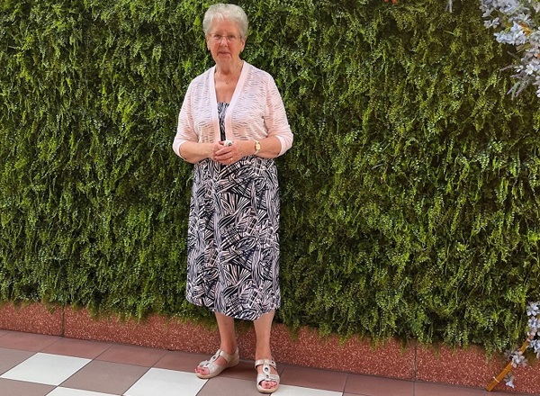 A photo of Christie patient Rosemary Andrew.